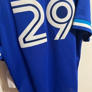 Blue jays jersey
Xl
Coopers town collection
Nwt